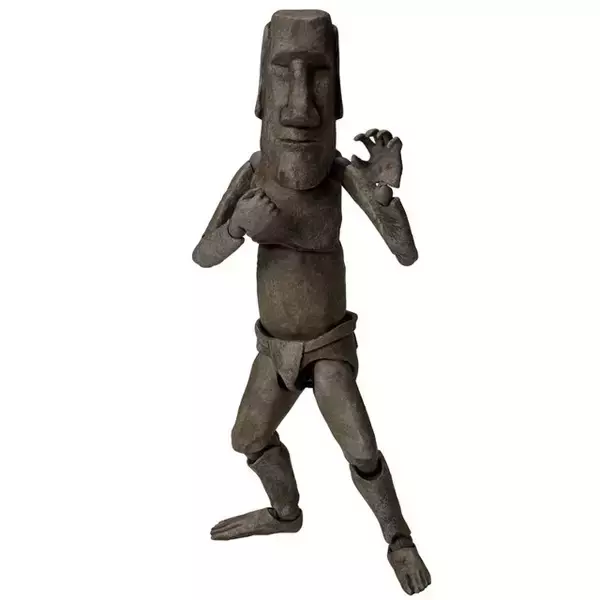 「こんなスタイリッシュなモアイ像、見たことある！？“触って遊べる芸術作品”として予約受付中」の画像