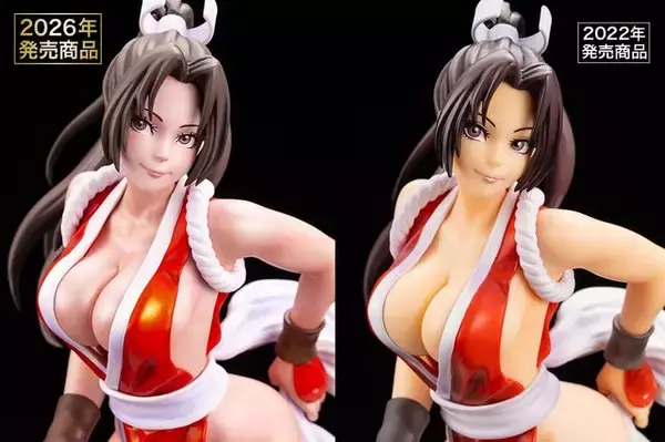 「露わになった太ももがより美しく！『KOF’98』から「不知火舞」フィギュアが予約受付中ー塗装表現や肌の質感もブラッシュアップ」の画像