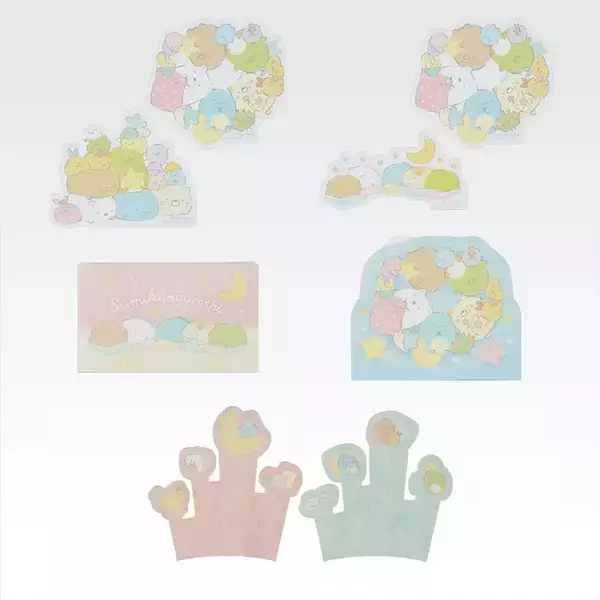 「「すみっコぐらし」新作一番くじの全ラインナップ公開！優しく照らす「えびふらいのしっぽ」ら3人のルームライトが可愛い」の画像