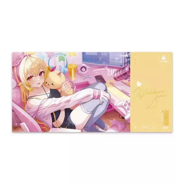 「にじさんじ・ローレン、星川サラら6名の「コラボゲーミングデバイス」が予約締切間近！キーキャップセットやマウスパッドもオシャレ」の画像