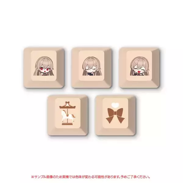 「にじさんじ・ローレン、星川サラら6名の「コラボゲーミングデバイス」が予約締切間近！キーキャップセットやマウスパッドもオシャレ」の画像