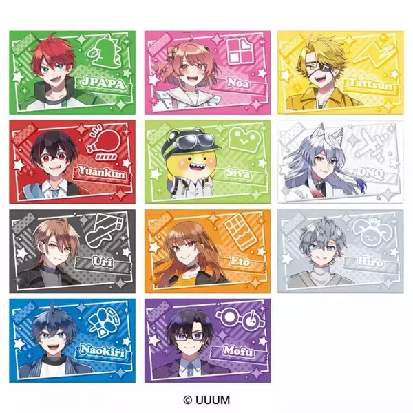 「実況グループ「カラフルピーチ」チョコレートギフトが1月12日発売！板チョコみたいな缶やメンバー11名分のハート型缶など、どれも可愛い全4商品」の画像