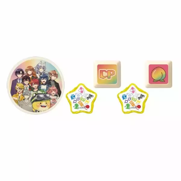 「実況グループ「カラフルピーチ」チョコレートギフトが1月12日発売！板チョコみたいな缶やメンバー11名分のハート型缶など、どれも可愛い全4商品」の画像