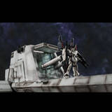 「ガンダムUCより「ネェル・アーガマ」のカタパルトデッキがジオラマフィギュア化！HGガンプラのディスプレイをカッコ良く演出」の画像1