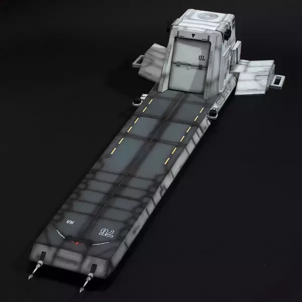 「ガンダムUCより「ネェル・アーガマ」のカタパルトデッキがジオラマフィギュア化！HGガンプラのディスプレイをカッコ良く演出」の画像