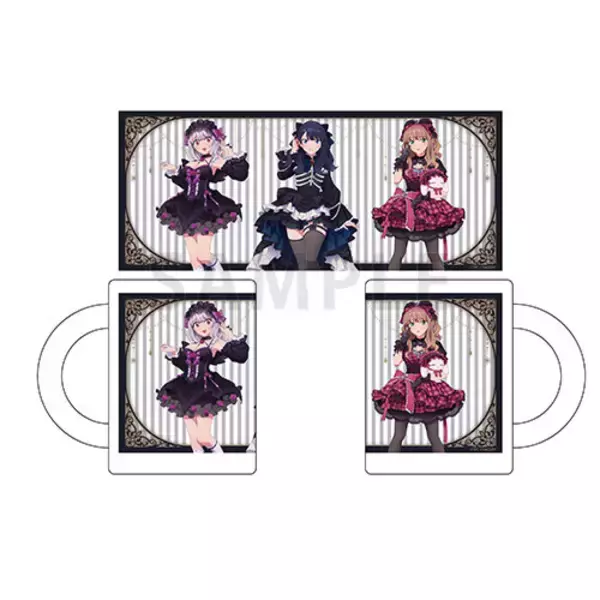 「ゴスロリ衣装でも目を引く宝多六花の太もも！「グリッドマンユニバース」ポップアップストアにて、新規描き下ろしイラストグッズを販売」の画像