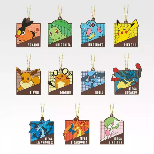 「『ポケモン』新作一番くじの全ラインナップ公開！A賞はチコリータ、ポカブ、ワニノコのぬいぐるみが付いたモンスターボール型ゲームクッション」の画像