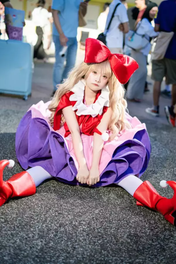 「【コスプレ】あどけない顔立ちに大きなリボンが可愛すぎ！インドネシア美女の「しゅごキャラ!」真城りまにキュンが止まらない【写真7枚】」の画像