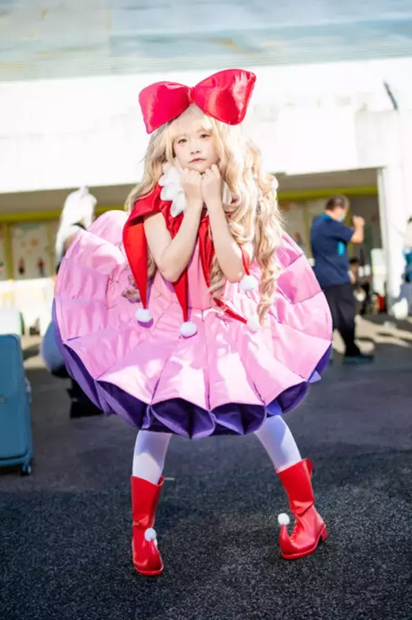 「【コスプレ】あどけない顔立ちに大きなリボンが可愛すぎ！インドネシア美女の「しゅごキャラ!」真城りまにキュンが止まらない【写真7枚】」の画像