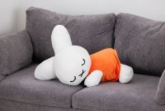 「ミッフィー」誕生70周年を記念した特大ぬいぐるみが発売決定！すやすや寝ている姿が可愛い