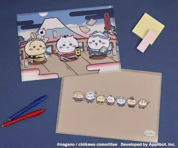 「『ちいかわぽけっと』初の公式グッズが1月16日発売！“ピクニック＆江戸衣装”のマスコット、Tシャツなど豊富なラインナップ」の画像