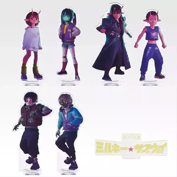 「「一番くじちょこっと 銀河特急 ミルキー☆サブウェイ」全ラインナップ公開！ ラストワン賞は劇場版キービジュアルのアクリルボード」の画像