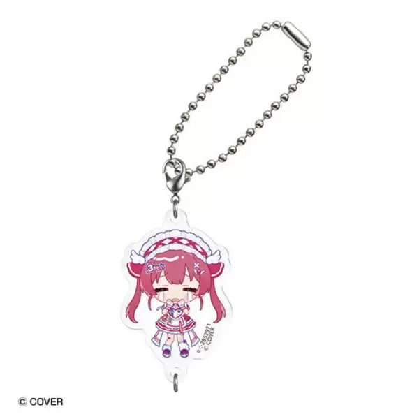 「ホロライブ・兎田ぺこら、宝鐘マリンたち3期生が「よくばり電脳ガール」の姿でガシャポン化！ミニキャラが可愛い「あくりるますこっと」一般販売」の画像