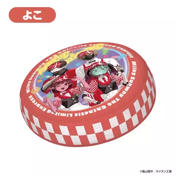 「ピザハットで「銀河特急 ミルキー☆サブウェイ」コラボがスタート！チハル、マキナたちのピザ用スリーブや限定グッズを展開」の画像