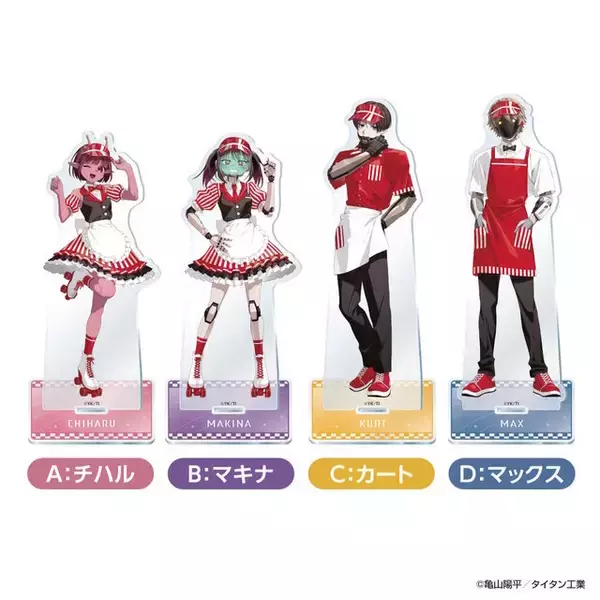 「ピザハットで「銀河特急 ミルキー☆サブウェイ」コラボがスタート！チハル、マキナたちのピザ用スリーブや限定グッズを展開」の画像