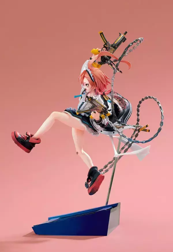 「勝ち気な笑み、豪快で圧倒的な存在感！『ブルアカ』より「ネル」がツイン・ドラゴンを手に戦場を駆ける姿で1//7スケールフィギュア化」の画像