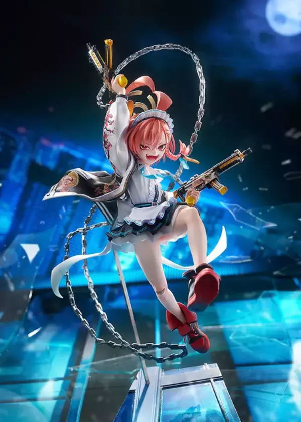 「勝ち気な笑み、豪快で圧倒的な存在感！『ブルアカ』より「ネル」がツイン・ドラゴンを手に戦場を駆ける姿で1//7スケールフィギュア化」の画像