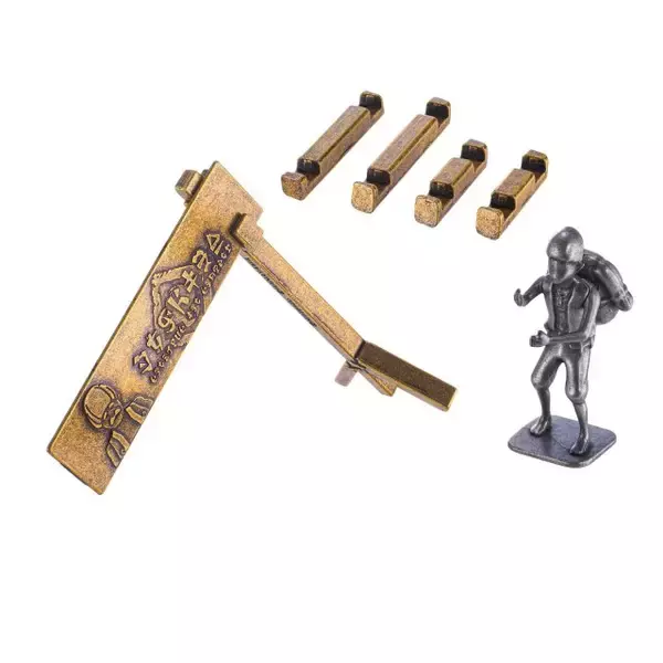 「『ゼルダの伝説 ティアキン』カバンダの看板をリアルに体験！「ハイリアの盾」含む2種の立体金属パズル「はずる」コラボ第2弾が予約受付中」の画像