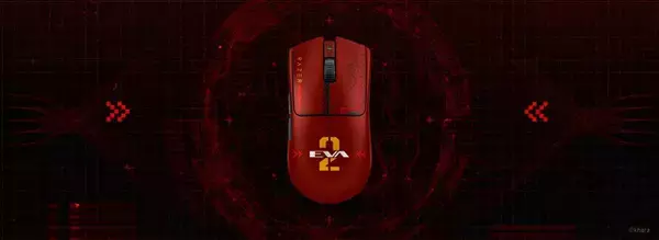 「エヴァ弐号機がゲーミングキーボードに！Razerよりマウス、チェアなど5種のアイテムが登場」の画像