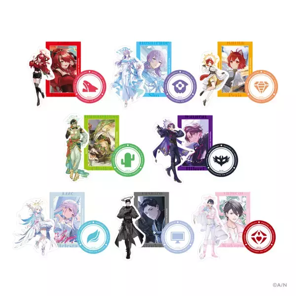 「にじさんじ・葛葉、叶、月ノ美兎も！8周年記念グッズが2月3日発売ー全40名の集合イラストは圧巻」の画像