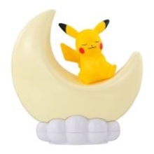 お月さまが光る！『ポケモン』眠っているピカチュウたち全4種のライトマスコットが、ガシャポン売り場にて1月第5週発売