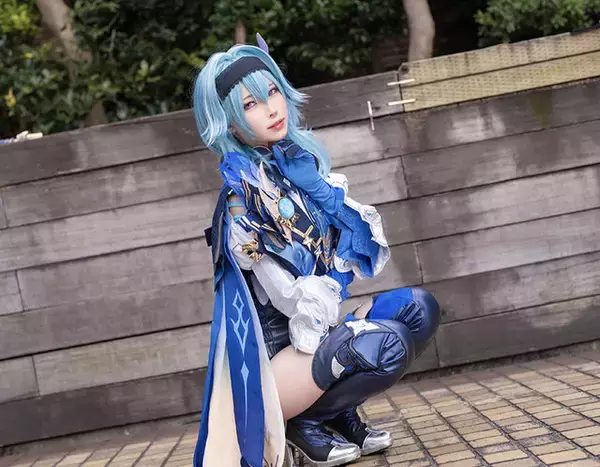 「【コスプレ】『原神』エウルアが高貴なまでの美しさ！ 注目レイヤー・一条はな【写真8枚】」の画像