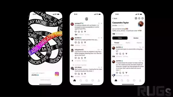 「Twitterの移住先になるか？新SNS「Threads」を早速試す―第一印象は「ハッシュタグのない文字版インスタ」」の画像
