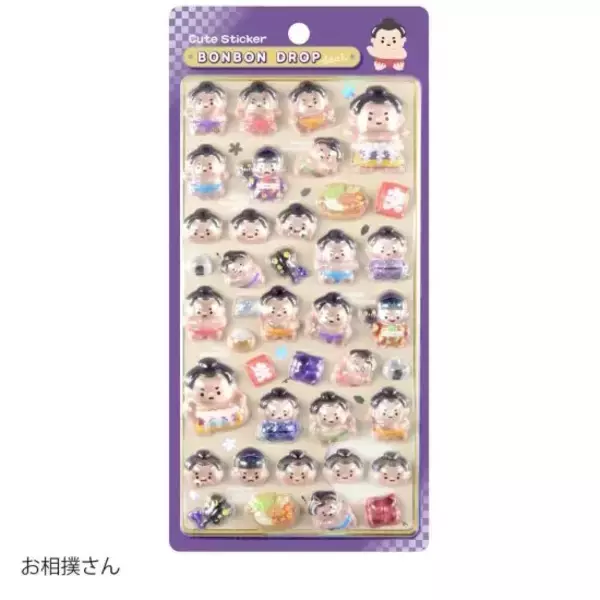 「ボンボンドロップシールより和柄、churukiraシリーズなど全28柄が再販！1月21日頃以降より順次入荷予定」の画像