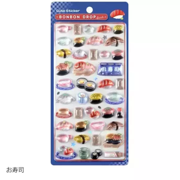 「ボンボンドロップシールより和柄、churukiraシリーズなど全28柄が再販！1月21日頃以降より順次入荷予定」の画像