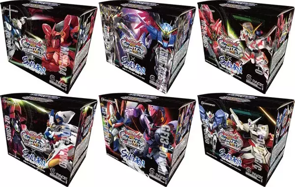 「νガンダム対サザビーなど、6種パッケージを展開！『ガンダムVS.シリーズ』コラボのエナドリが最高にカッコイイ」の画像