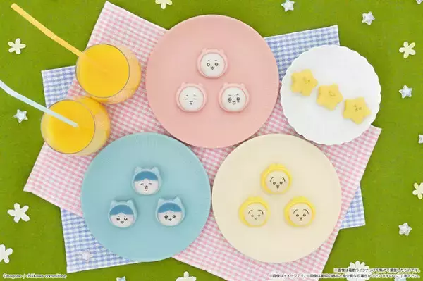 「パジャマ姿の「ちいかわ」が和菓子に！ハチワレ、うさぎたち3パッケージで贈る「食べマスあそーと」再登場」の画像