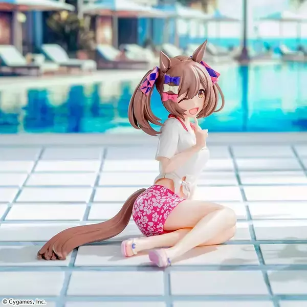 「夏の雰囲気満載！『ウマ娘』スマートファルコンとコパノリッキーが、1.5周年楽曲「Gaze on Me!」ライブ衣装でプライズ展開」の画像