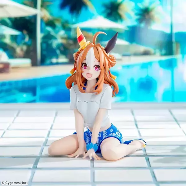 「夏の雰囲気満載！『ウマ娘』スマートファルコンとコパノリッキーが、1.5周年楽曲「Gaze on Me!」ライブ衣装でプライズ展開」の画像