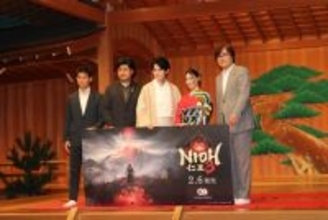 『仁王3』完成発表会レポート! 本郷奏多さん・土屋太鳳さんが「観世能楽堂」でゲームの魅力を語った