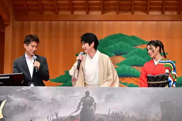 「『仁王3』完成発表会レポート! 本郷奏多さん・土屋太鳳さんが「観世能楽堂」でゲームの魅力を語った」の画像