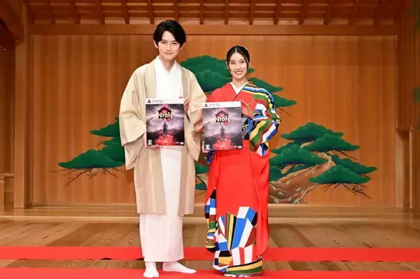 「『仁王3』完成発表会レポート! 本郷奏多さん・土屋太鳳さんが「観世能楽堂」でゲームの魅力を語った」の画像