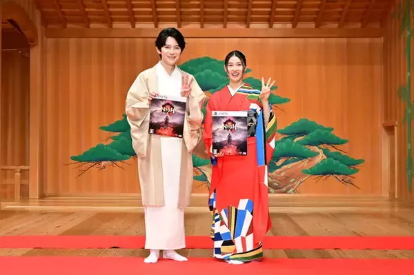 「『仁王3』完成発表会レポート! 本郷奏多さん・土屋太鳳さんが「観世能楽堂」でゲームの魅力を語った」の画像