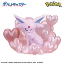 ピカチュウ、エーフィたちがお風呂で“あまえる”！『ポケモン』びっくらたまご バスポッピングが発売ーパール加工でクリア感のある専用台座付き全5種