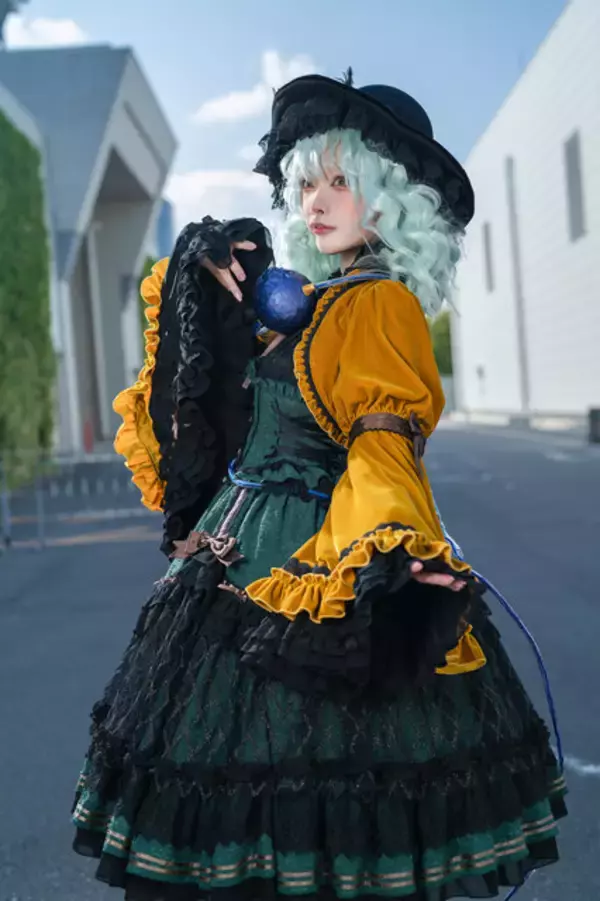 「【コスプレ】姉妹コーデ衣装がクラシカルな美しさ！可愛すぎて存在感出ちゃった古明地こいしの美女レイヤー【写真10枚】」の画像