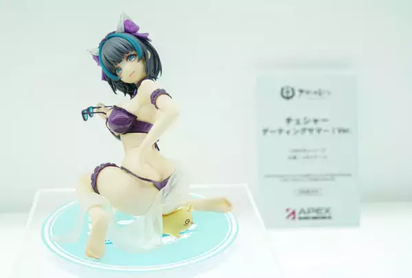 「ドキッとする夏衣装から涼やかなドレスまで、「ワンフェス」に猛暑を吹き飛ばす『アズレン』『ブルアカ』美女フィギュアが集結【WF2025夏】」の画像