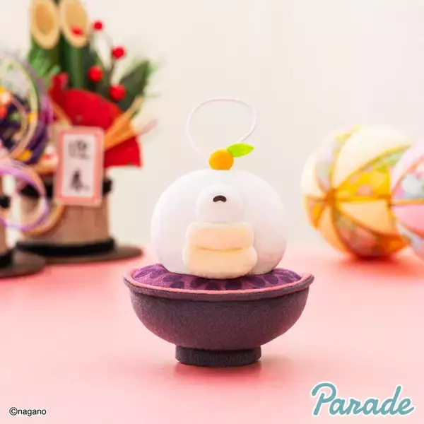 「袴姿の「ちいかわ」たちが新年をお祝い！“オデのお汁粉”も気になる「お正月マスコット」全4種がプライズ展開」の画像
