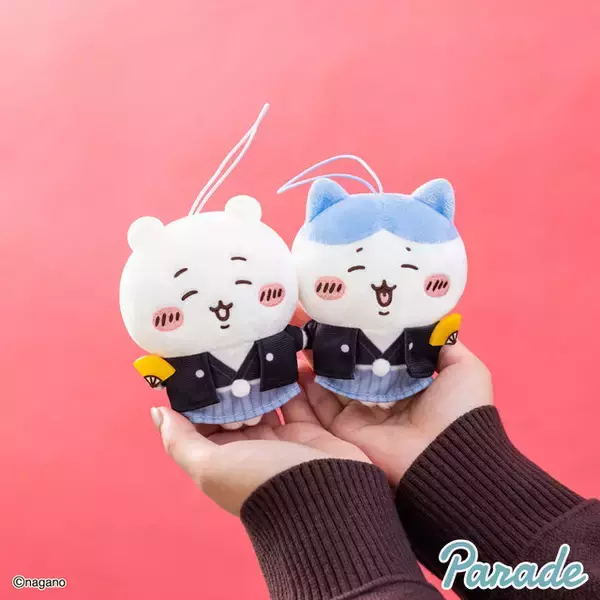 「袴姿の「ちいかわ」たちが新年をお祝い！“オデのお汁粉”も気になる「お正月マスコット」全4種がプライズ展開」の画像