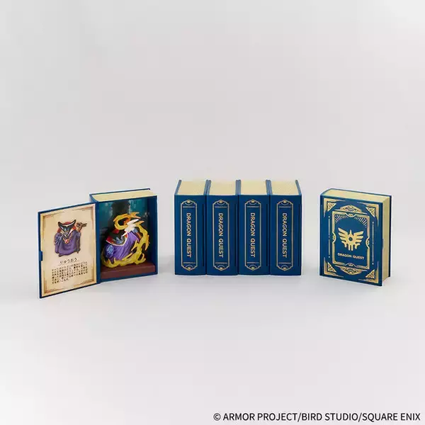 「冒険の書を開くと…スライムが攻撃を仕掛けてきた！新感覚のフィギュアコレクション全6種が予約受付中」の画像