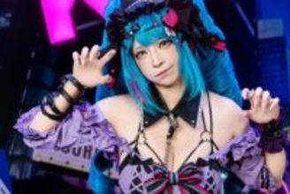 【コスプレ】網ニーハイがなんともセクシー！『カレイドライダー』しなやかな曲線とバイクのギャップで魅了する中華美女レイヤー【写真9枚】