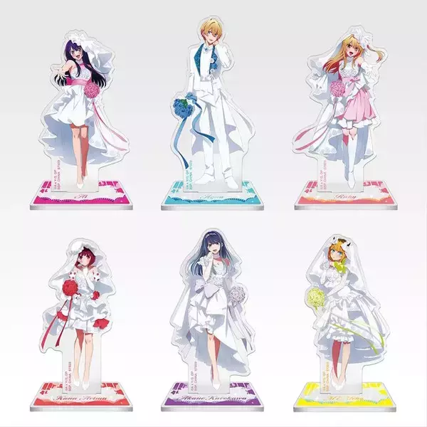 「【推しの子】新作一番くじの全ラインナップ公開！有馬かなたち6人がウェディング衣装に描き下ろし―アイには“黒ドレスVer.”フィギュアも」の画像