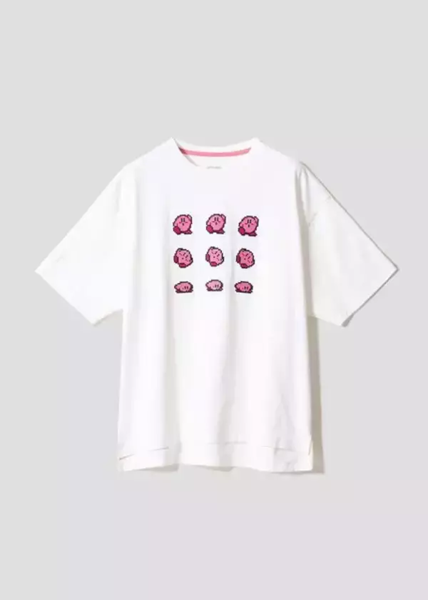 「グラニフ『星のカービィ』コラボアイテムが可愛すぎ！「パーカーをコピーしちゃったカービィ」の半袖パーカーなど、豊富なデザイン」の画像