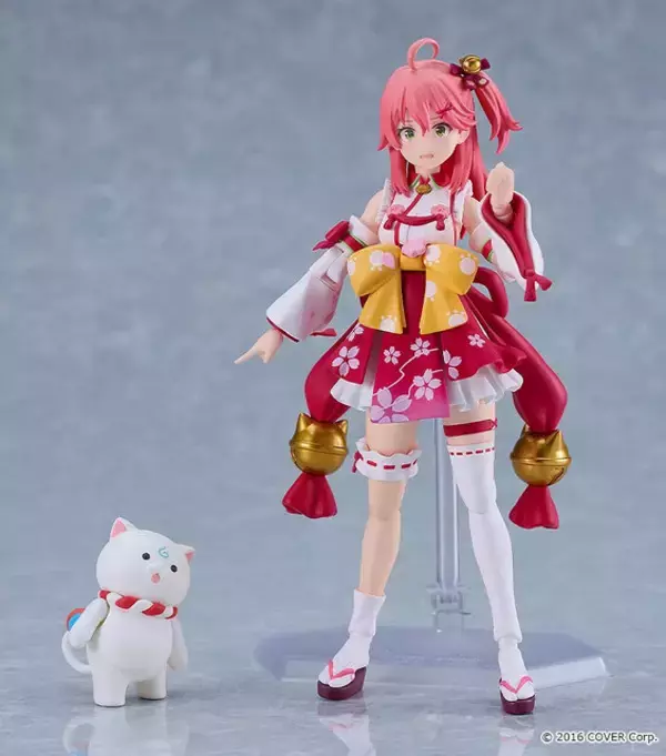 「ホロライブ「星街すいせい」「さくらみこ」のfigmaが予約開始！みこさん側には、伝説の“五目並べ敗北RTA”を再現できるパーツも付属」の画像