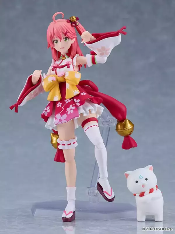 「ホロライブ「星街すいせい」「さくらみこ」のfigmaが予約開始！みこさん側には、伝説の“五目並べ敗北RTA”を再現できるパーツも付属」の画像