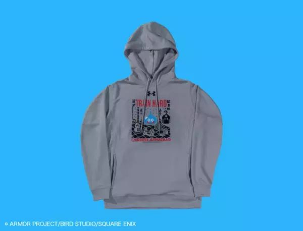 「スライムたちも強くなりたい！『ドラクエ』×「アンダーアーマー」コラボとして、オリジナルイラストを使用した4アイテムがラインナップ」の画像