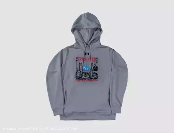 「スライムたちも強くなりたい！『ドラクエ』×「アンダーアーマー」コラボとして、オリジナルイラストを使用した4アイテムがラインナップ」の画像